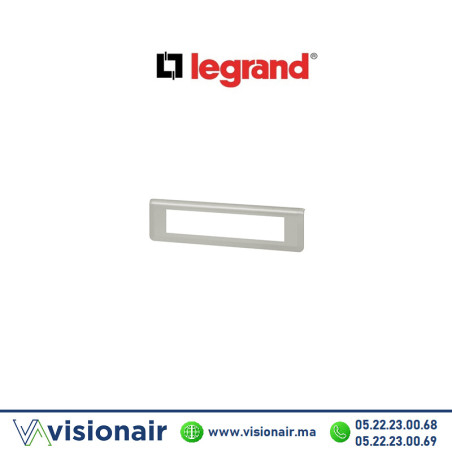 Plaque Mosaic Legrand 10M hor alu 079310L Casablanca Maroc