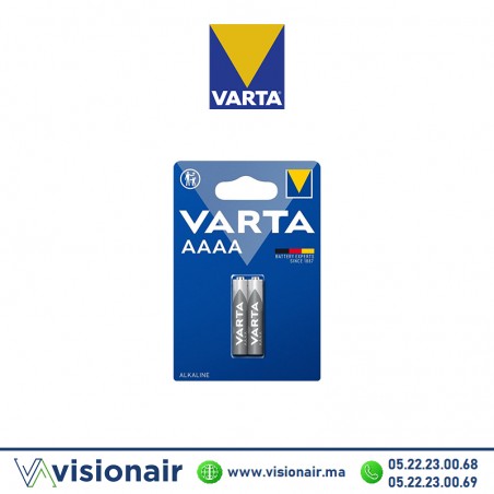 Pile Varta AAAA2 LR8D425 LR61 1,5V alcaline Casablanca Maroc