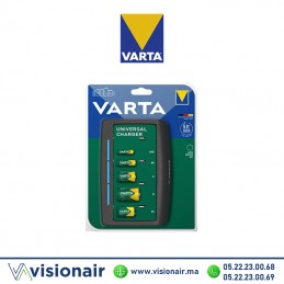 Chargeur de piles VARTA pour piles AAA-AA-C-D-9V (Vide) - VISIONAIR Maroc
