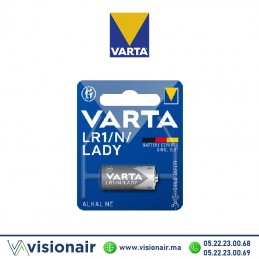 Pile LR1 N LADY VARTA 1,5V alcaline Casablanca Maroc
