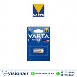 Pile VARTA CR123 3V lithium Casablanca Maroc
