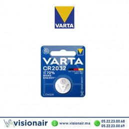 Pile bouton VARTA CR2032 3V lithium Casablanca Maroc