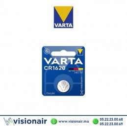 VARTA PILE BOUTON CR1620 3V LITHIUM Casablanca Maroc