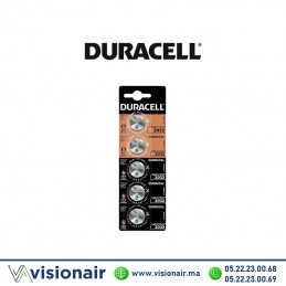 Pile bouton DURACELL CR2032 3V lithium - VISIONAIR Maroc