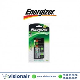 Chargeur de piles Energizer + 2 piles rechargeable AA HR06 2000mAH Casablanca Maroc