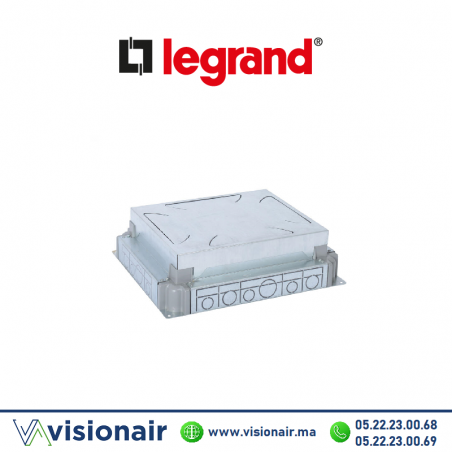 Boîte d'encastrement béton LEGRAND pour boîte de sol 16/24 modules 088092 Casablanca Maroc