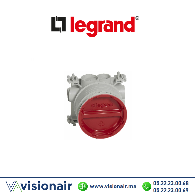 Boîte d'encastrement LEGRAND pour platine de sol 081988 Casablanca Maroc