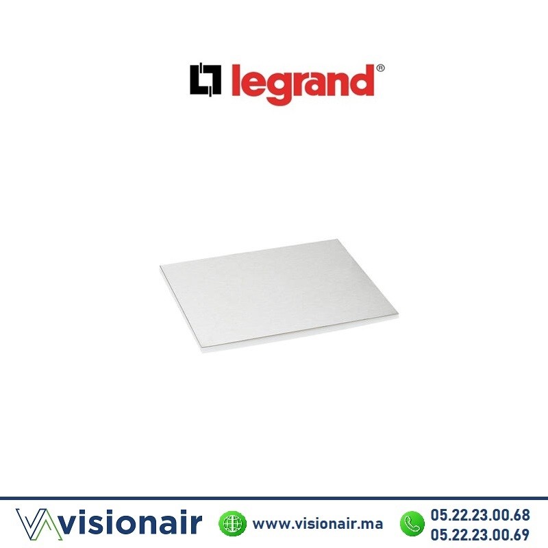 Plaque de finition INOX pour boîte de sol Legrand 16/24M 088017 Casablanca Maroc