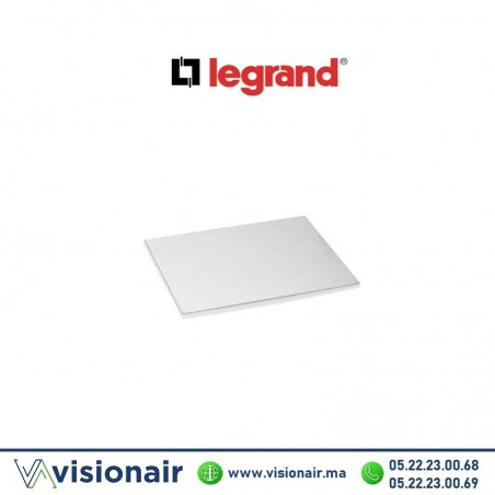 Plaque de finition INOX pour boîte de sol Legrand 16/24M 088017 Casablanca Maroc