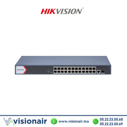 Switch HIKVISION 24 ports POE 10/100/1000 Gigabit DS-3E1526P-EI/M  Casablanca Maroc