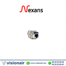 Connecteur NEXANS RJ45 Cat6A LANmark-6A N420.66A Casablanca Maroc