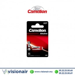Pile CAMELION A27 / V27A / MN27 / LR27A 12V alcaline Casablanca Maroc