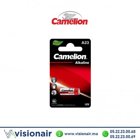 Pile CAMELION A23 / V23GA / MN21 / LR23A 12V alcaline Casablanca Maroc