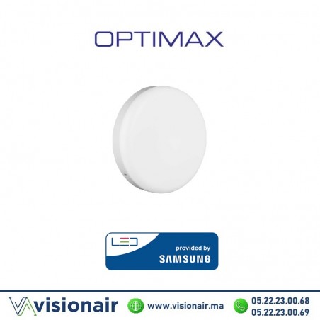 Panel LED OPTIMAX Rond apparent SC 36W 6400°K (SAMSUNG) Casablanca Maroc