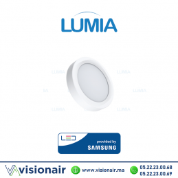 Panel LED LUMIA Rond apparent 30W 6400°K (Samsung) Casablanca Maroc