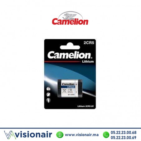 Pile CAMELION 2CR5 6V lithium Casablanca Maroc