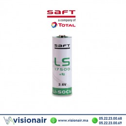 Pile lithium 3,6V SAFT LS17500 A 3,6Ah Casablanca Maro