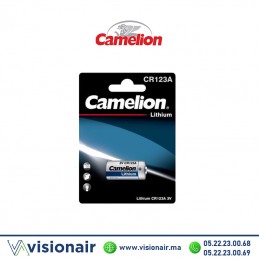 PILE CAMELION CR123 3V LITHIUM Casablanca Maroc