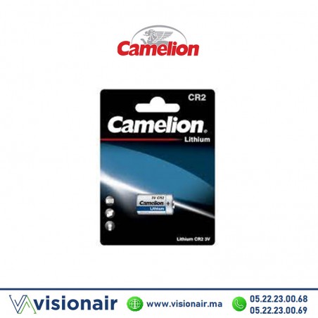 Pile spéciale CAMELION CR2 3V lithium - VISIONAIR Maroc