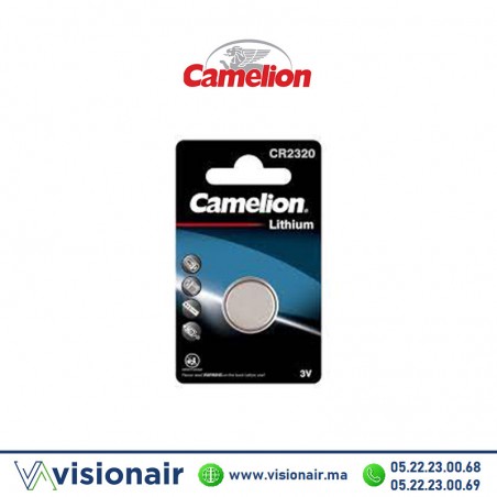 Pile bouton CAMELION CR2320 3V lithium Casablanca Maroc
