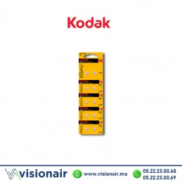 Pile KODAK AG12 LR43 1,5V ALCALINE Casablanca Maroc