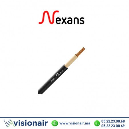 Câble souple NEXANS 1x120mm² U1000 RV-K Casablanca Maroc