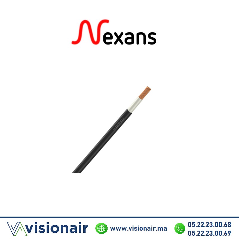 Câble Rigide R2V NEXANS 1x25mm² U1000 Casablanca Maroc