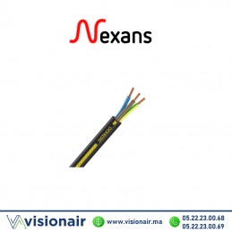 Câble Rigide R2V NEXANS 3x10mm² U1000 Casablanca Maroc