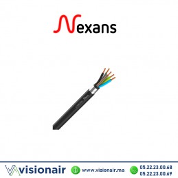 Câble armé RVFV cuivre NEXANS 5x10mm² U1000 Casablanca Maroc