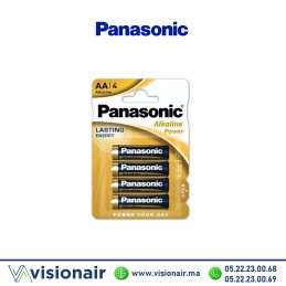 Pile Panasonic Power AA4 LR06 1,5V alcaline  Casablanca Maroc