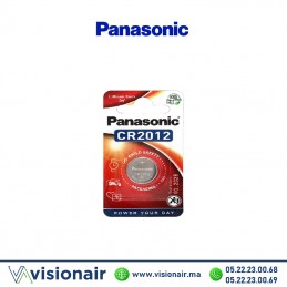 Pile CR2012 PANASONIC 3V lithium Casablanca Maroc