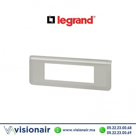 Plaque Mosaic Legrand 6M hor alu 079316L Casablanca Maroc