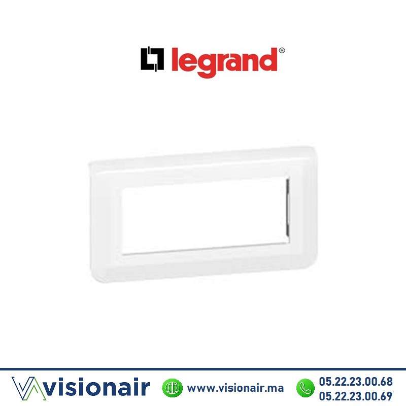 Plaque de finition 6 modules LEGRAND Mosaic 078816L Casablanca Maroc