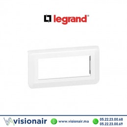Plaque de finition 4 modules LEGRAND Mosaic 078814L Casablanca Maroc