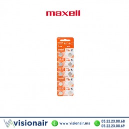 Pile MAXELL LR44 / A76 / V13GA / AG13 1,5V alcaline Casablanca Maroc