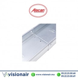 Chemin de câble AISCAN en tôle non perforée 35x200 CMCS320 Casablanca Maroc