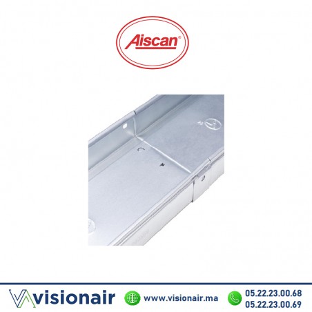Chemin de câble AISCAN en tôle non perforée 60x500 CMCS650 Casablanca Maroc