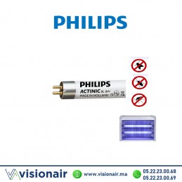 Tube UV tue-insectes Philips Actinic BL 8W 30cm Casablanca Maroc