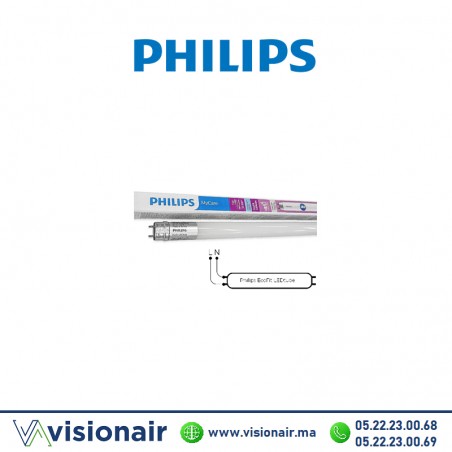 Tube LED T8 Philips Ecofit 20w 150cm 6500°K