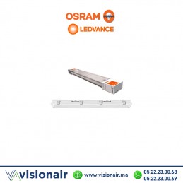 Réglette étanche OSRAM LEDVANCE 2x120cm IP65 (vide) Casablanca Maroc