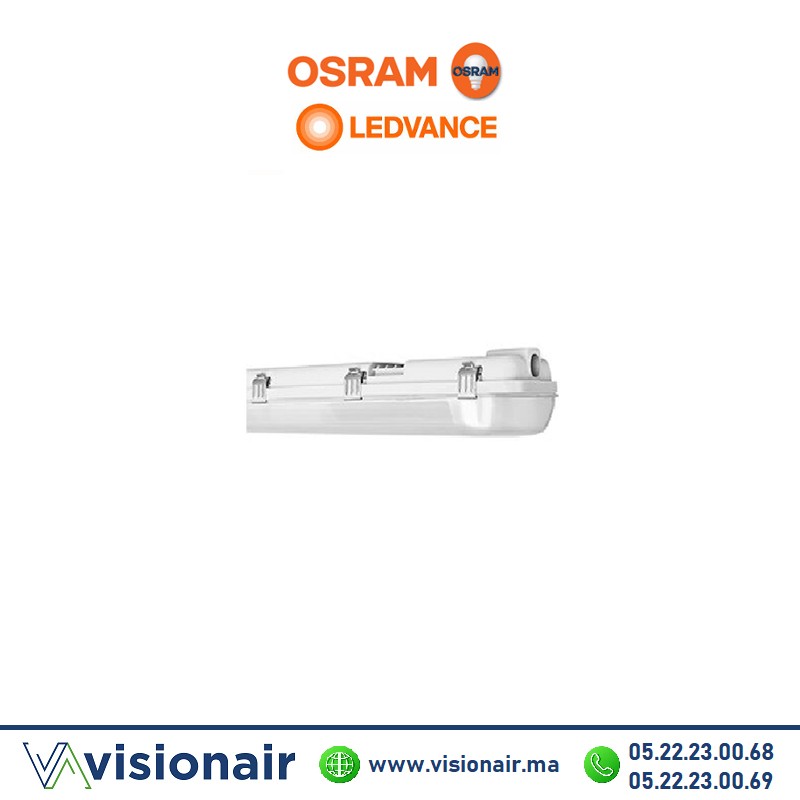 Réglette LED Osram Ledvance 120cm 42W 6500°K IP65 Casablanca Maroc