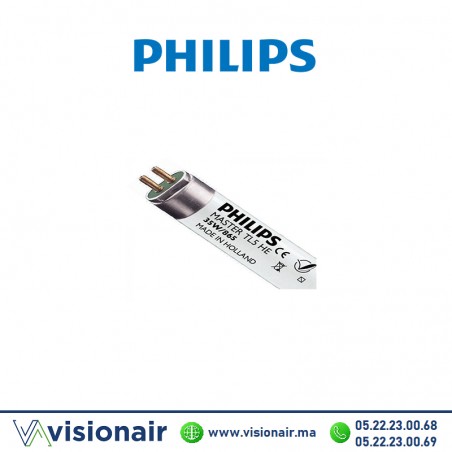 Tube fluorescent PHILIPS MASTER TL5 HE 35W 6500°K Casablanca Maroc