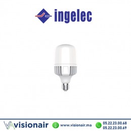 Ampoule LED haute puissance INGELEC E27 50W 6500°K LEDH50E27B Casablanca Maroc