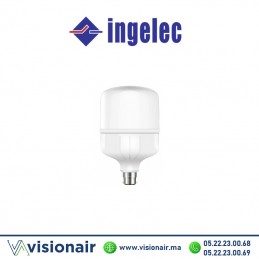 Ampoule LED haute puissance INGELEC B22 20W 6500°K LEDP20B22B Casablanca Maroc