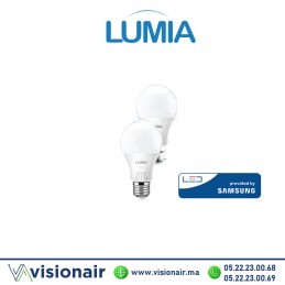Ampoule LED détecteur LUMIA 9W B22 6400°K (Samsung) Casablanca Maroc