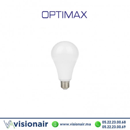 Ampoule LED OPTIMAX E27 11W 4000°K Casablanca Maroc