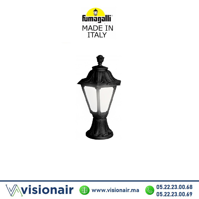 Borne de jardin FUMAGALLI MINILOT/RUT 530 noir Casablanca Maroc