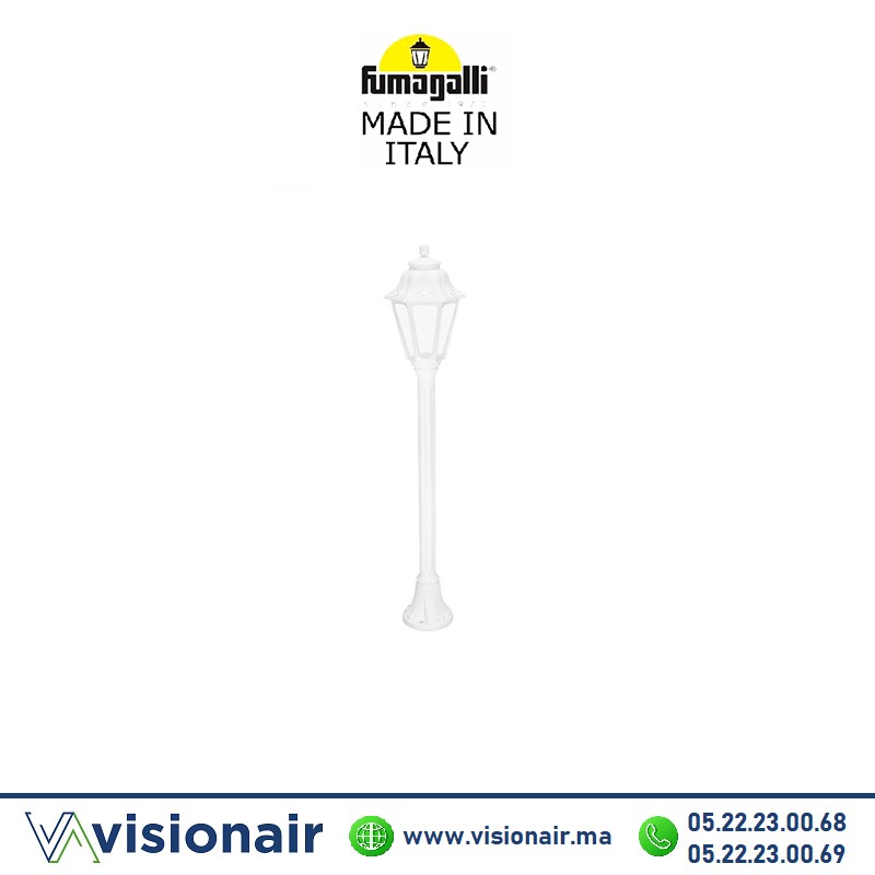 Borne de jardin FUMAGALLI MIZAR/ANNA 1100 blanc Casablanca Maroc