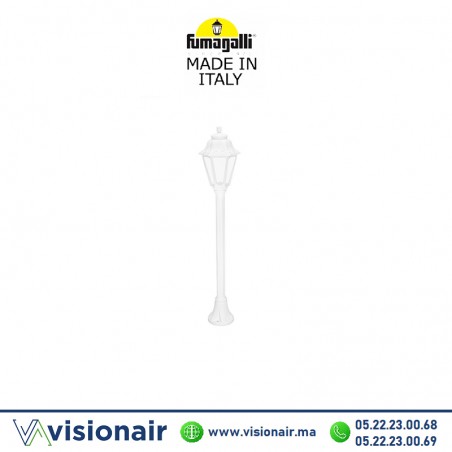 Borne de jardin FUMAGALLI MIZAR/ANNA 1100 blanc Casablanca Maroc
