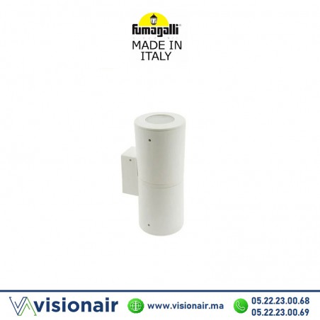 Applique murale FUMAGALLI FRANCA 90 2L blanc Casablanca Maroc
